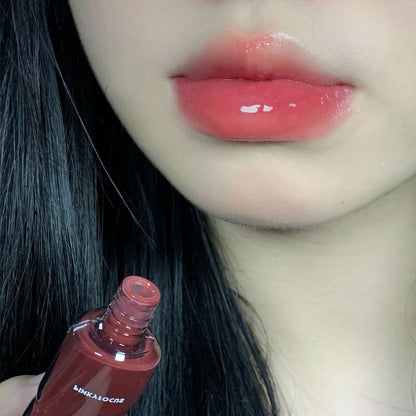 Black mirror gloss lip glaze