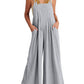 Plus Size Wide Leg Overalls Jumpsuit（Buy 2 Free Shipping）
