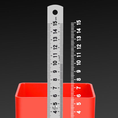 Storage Box with Steel Ruler