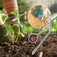 Sweet potato seedling planting tool with wheels