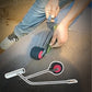 Sweet potato seedling planting tool with wheels