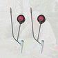 Sweet potato seedling planting tool with wheels