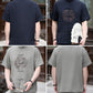 Middle-age Men's Ice silk Short-sleeve 2-piece Tang suit