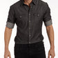The Denim Western Zip Shirt