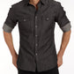 The Denim Western Zip Shirt