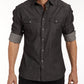 The Denim Western Zip Shirt