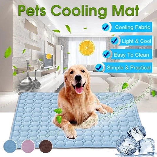 🐶🐱Summer pet cooling mat with non-toxic self-cooling gel