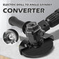 Electric Drill To Angle Grinder Converter