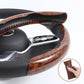 Carbon Fiber Pattern Laser Ultra-thin Non-slip Universal Car Steering Wheel Cover