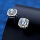 Moissanite Sparkle Ear Studs