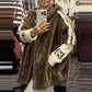 Women's Casual Hooded Zip-Up Plush Coat
