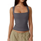 🎀Buy 1 Get 1 Free🎀Women’s Square Neck Sleeveless Tank Top – Soft, Stretchy & Chic