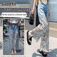 Exquisite handcrafted lace jeans