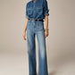🔥Last 24 Hours Sale 75% OFF⏰👖Tummy Control Sailor Wide Leg Trousers