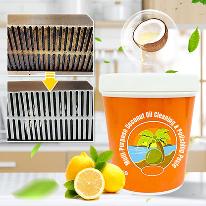🔥New Hot Selling❤️‍🔥 Multi-Purpose Coconut Oil Cleaning & Polishing Paste