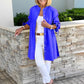 ⏳ Limited time 50% off! 💥Solid Color Long Cotton Shirt Jackets For Women（The more you buy, the higher the discount）