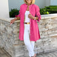 ⏳ Limited time 50% off! 💥Solid Color Long Cotton Shirt Jackets For Women（The more you buy, the higher the discount）