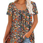 🌸Summer Specials💗Women's Summer Pleated Printed Short-Sleeves