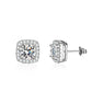 Moissanite Sparkle Ear Studs