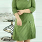 🔥2024 HOT SALE💃 Elegant Round Neck Print Dress