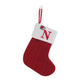 🔥HOT SALE -49% OFF🔥"Cozy Knit Socks, Embroidered Candy Gift Bag, Letter Christmas Stocking - Perfect for the Little Ones!"