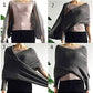 🔥Autumn And Winter Fashionable Woolen Scarf With Sleeves And Shawl(BUY 2 FREE SHIPPING)