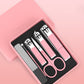 Six-piece Set of Splash-proof Nail Clippers
