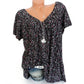 Summer fashion print short sleeve