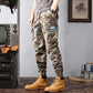 Summer thin stretch casual multi-pocket wear climbing overalls