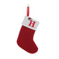 🔥HOT SALE -49% OFF🔥"Cozy Knit Socks, Embroidered Candy Gift Bag, Letter Christmas Stocking - Perfect for the Little Ones!"