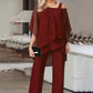 Loose and irregular fashion suit for women