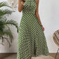 👗 LIMITED-TIME 50% OFF! ✨ Polka Dot Halter Neck Dress – Flowy, Flattering, Retro-Chic 🌼