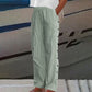 ☀️Spring Hot Sale 50% OFF!!🌿🌸Comfy Blue Striped Side Pocket Pants