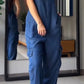 ✨️💙HOT SALE 49% OFF✨️💙Thin Denim Cargo Pocket V-neck Jumpsuit