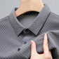 Men's Breathable Business Ice Silk Short-sleeved T-shirt for Summer
