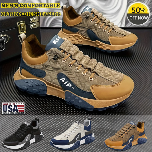 🎊Spring Sale - 49% off🎊Men's Orthopedic Comfort Sneakers