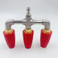 🚿 Stainless Steel Turbo Nozzle 🌟 – Perfect for terraces, cars, and facades