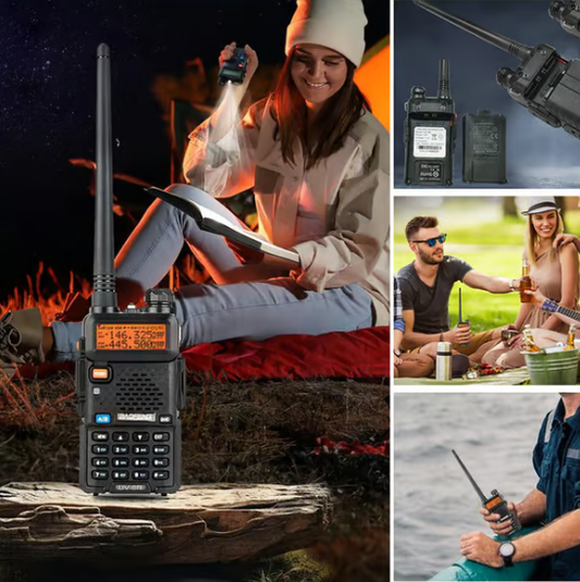 🔥2025 Hot Sale🔥UV-5R Ham Radio Long Range UV5R Two Way Radio Dual Band Walkie