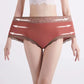 High-Waisted Cotton Lace Panties for Women