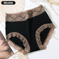 High-Waisted Cotton Lace Panties for Women
