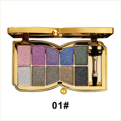 ✨2025 Hot Sale❣️10-color Shimmering Lid Color Palette
