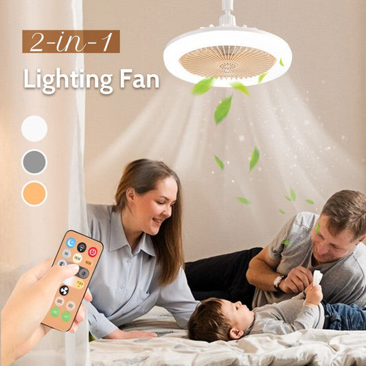 Remote Control Aromatherapy Ceiling Fan with Light