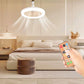 Remote Control Aromatherapy Ceiling Fan with Light