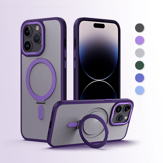 Ultra Magnetic iPhone Case with Invisible Stand