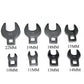 8 PCS Interchangeable Metric Wrench for 3/8" Ratchet Torque Wrenches