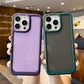 Carbon Fiber Frame Transparent Phone Case for iPhone Series