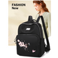 Women's Trendy Lightweight Floral Backpack with Multi-Pocket