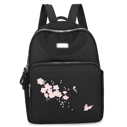 Women's Trendy Lightweight Floral Backpack with Multi-Pocket
