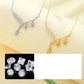 Women's Elegant Bell Orchid Necklace