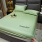 Summer Ice Cooling Silky Bed Fitted Sheet Pillow Cover